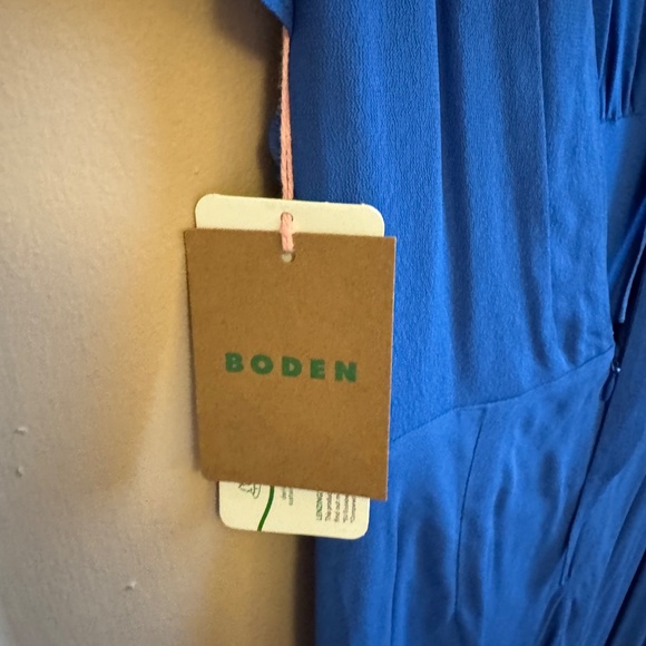 NWT Cerulean Blue Boden Dress with Bow 6P - Picture 4 of 8